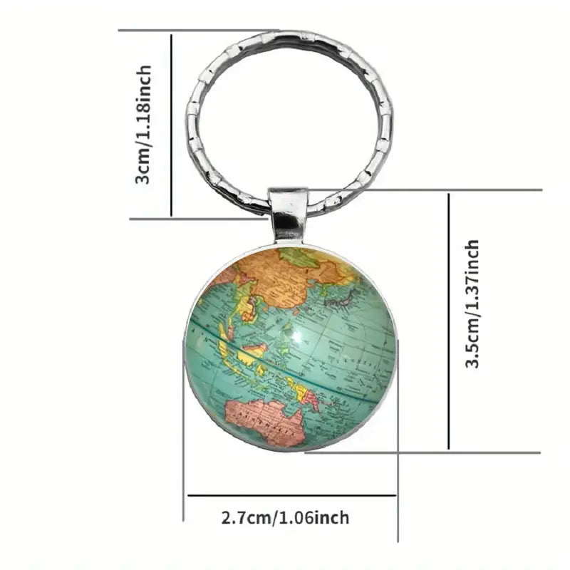 WORLD TRAVELER KEYCHAIN
