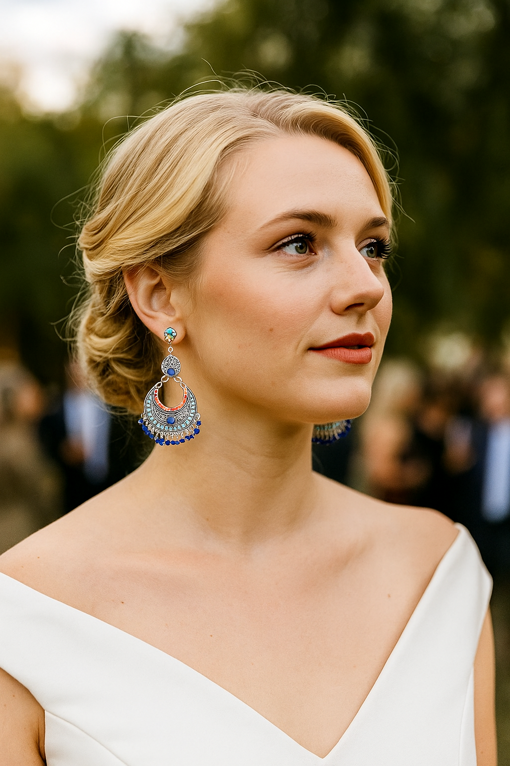 TRADITIONAL EASTERN TRIBAL DANGLE EARRINGS - JAG Universal Collection