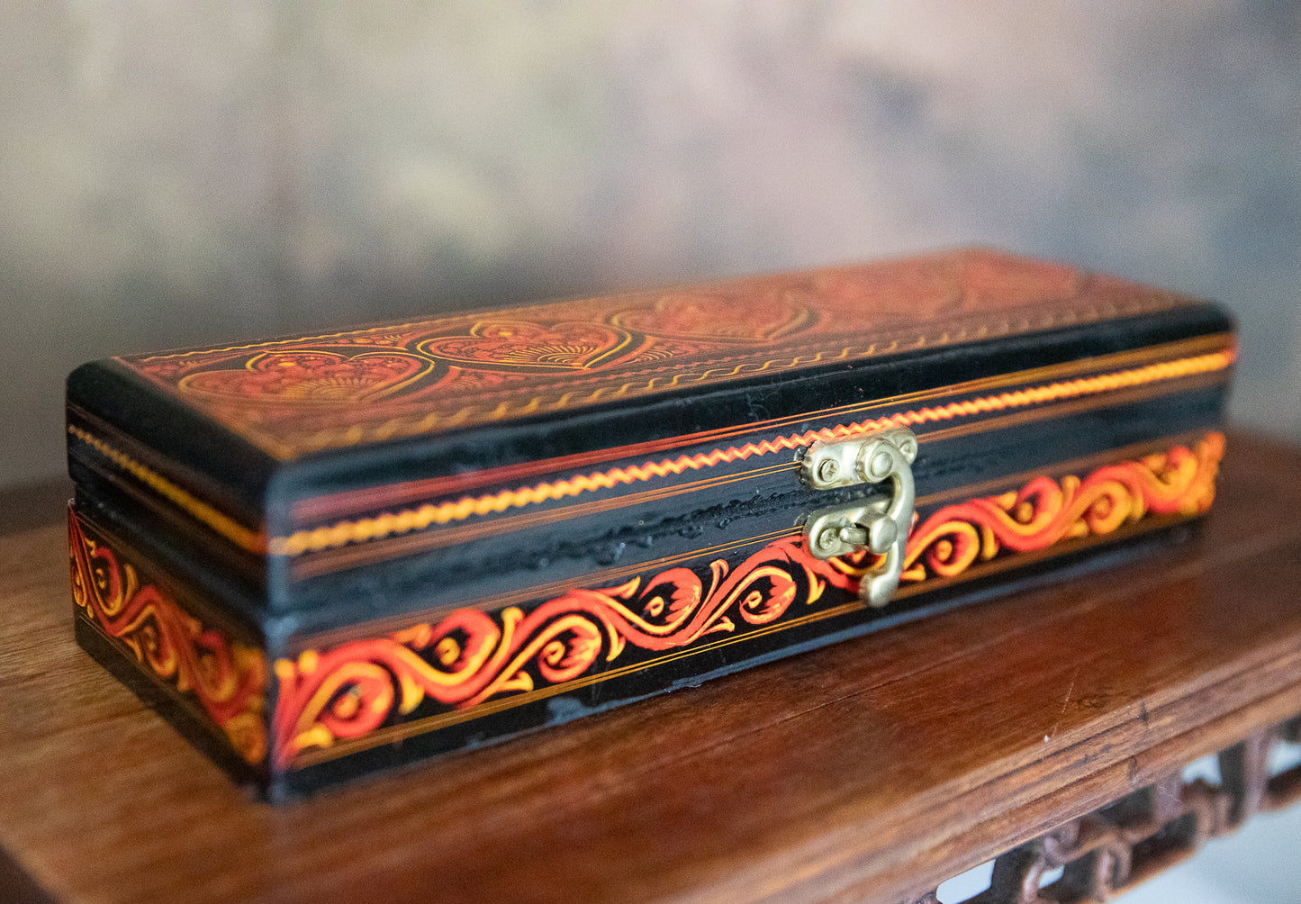 PUNJABI DESIGN HANDCRAFTED AND PAINTED WOODEN GIFT BOXES - JAG Universal Collection