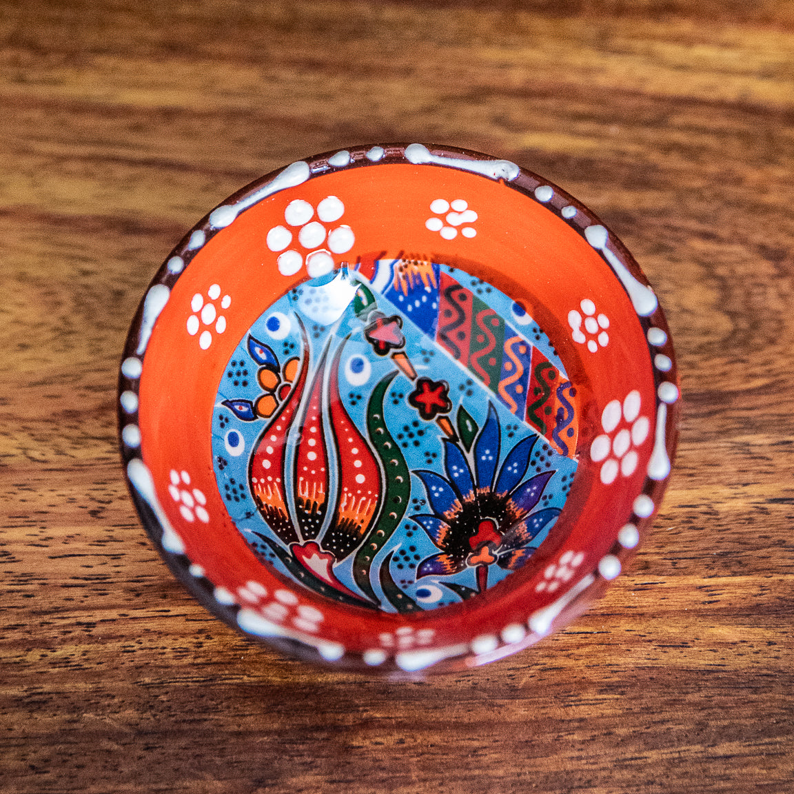 TURKISH PINCH/DIP BOWL - HAND PAINTED - JAG Universal Collection