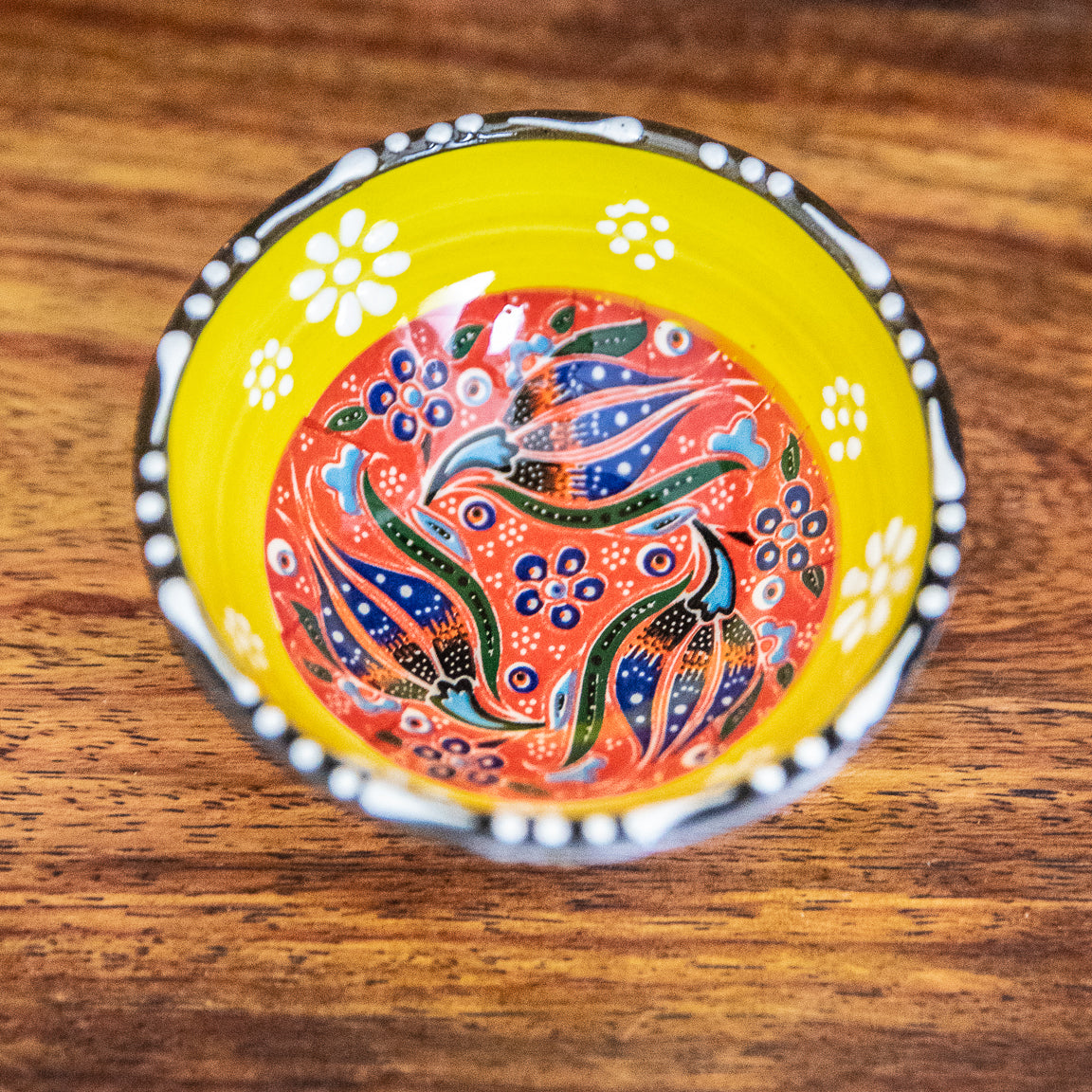 TURKISH PINCH/DIP BOWL - HAND PAINTED - JAG Universal Collection