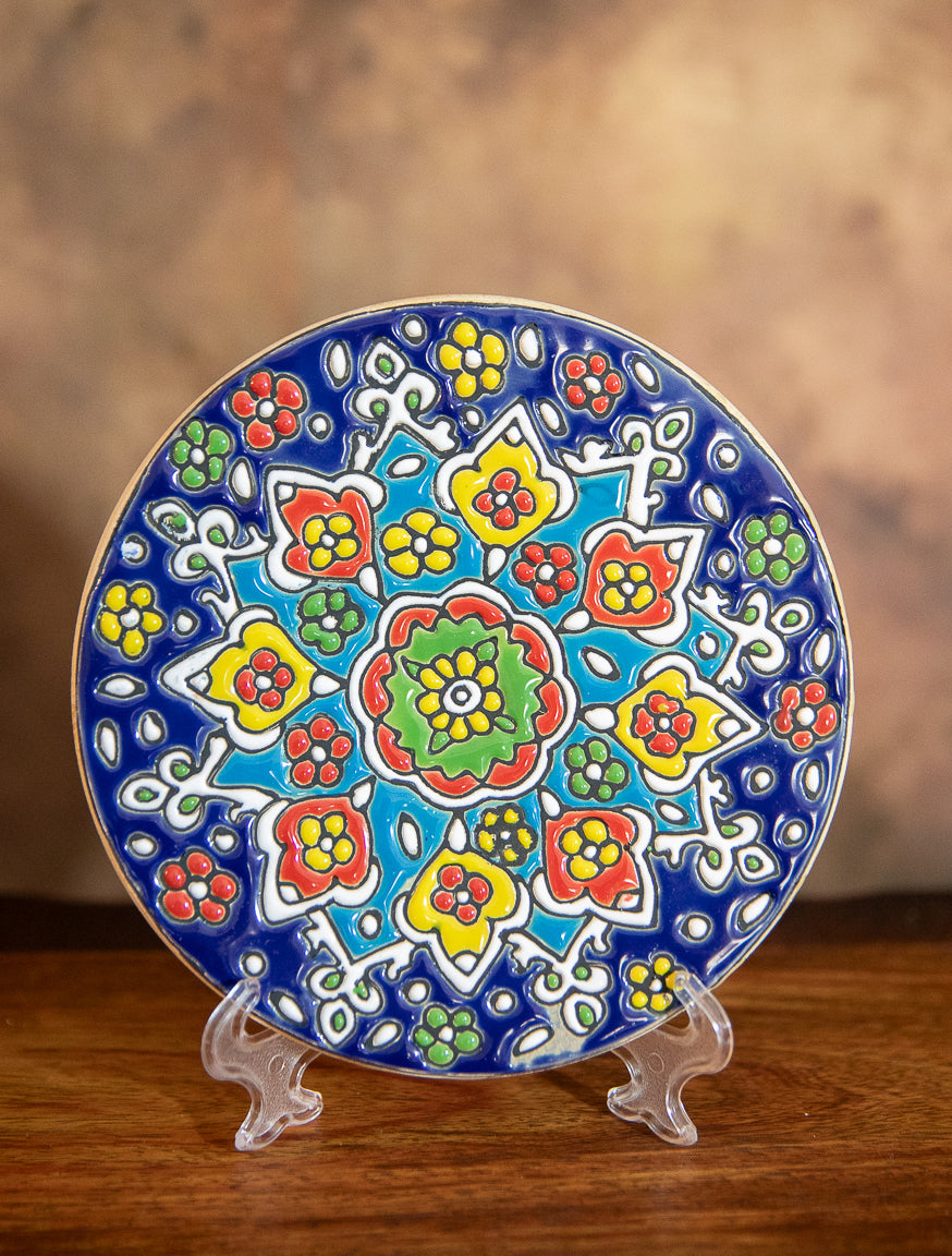MOROCCAN DESIGN CERAMIC DECRATIVE CERAMIC PLATES - SMALL HOME DECOR - JAG Universal Collection