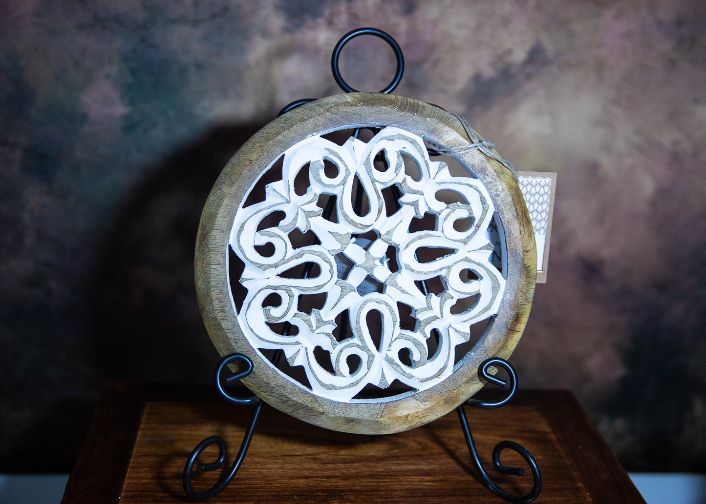 Wooden Hand Carved Trivet