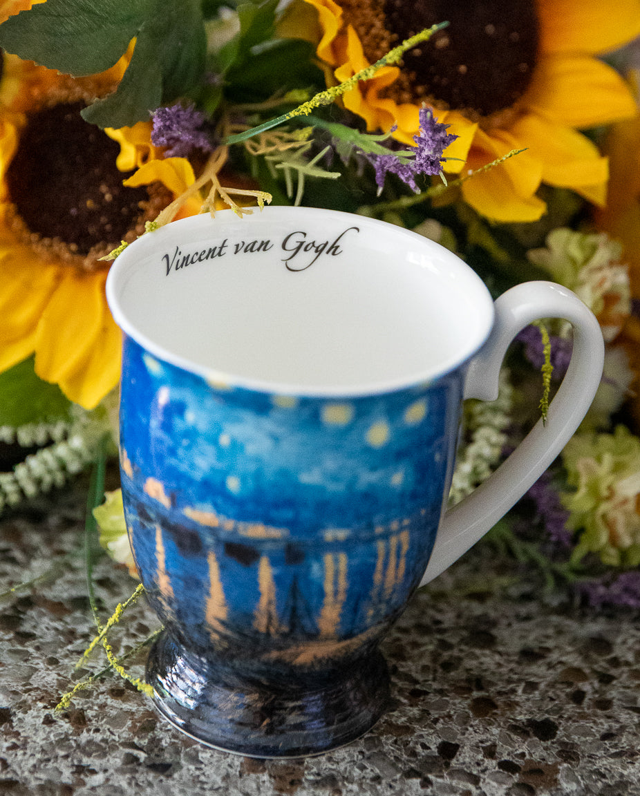 Vincent Van Gogh Coffee Tea Mug - 10 Oz Gracie Bone China