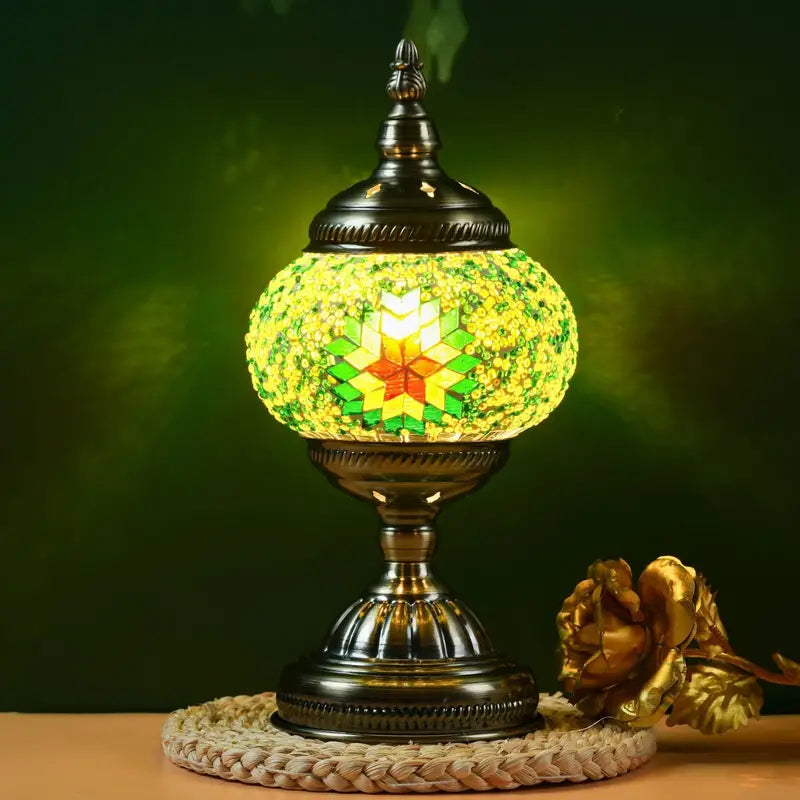 TURKISH MOSIAC TABLE LAMPS - HANDCRAFTED - JAG Universal Collection