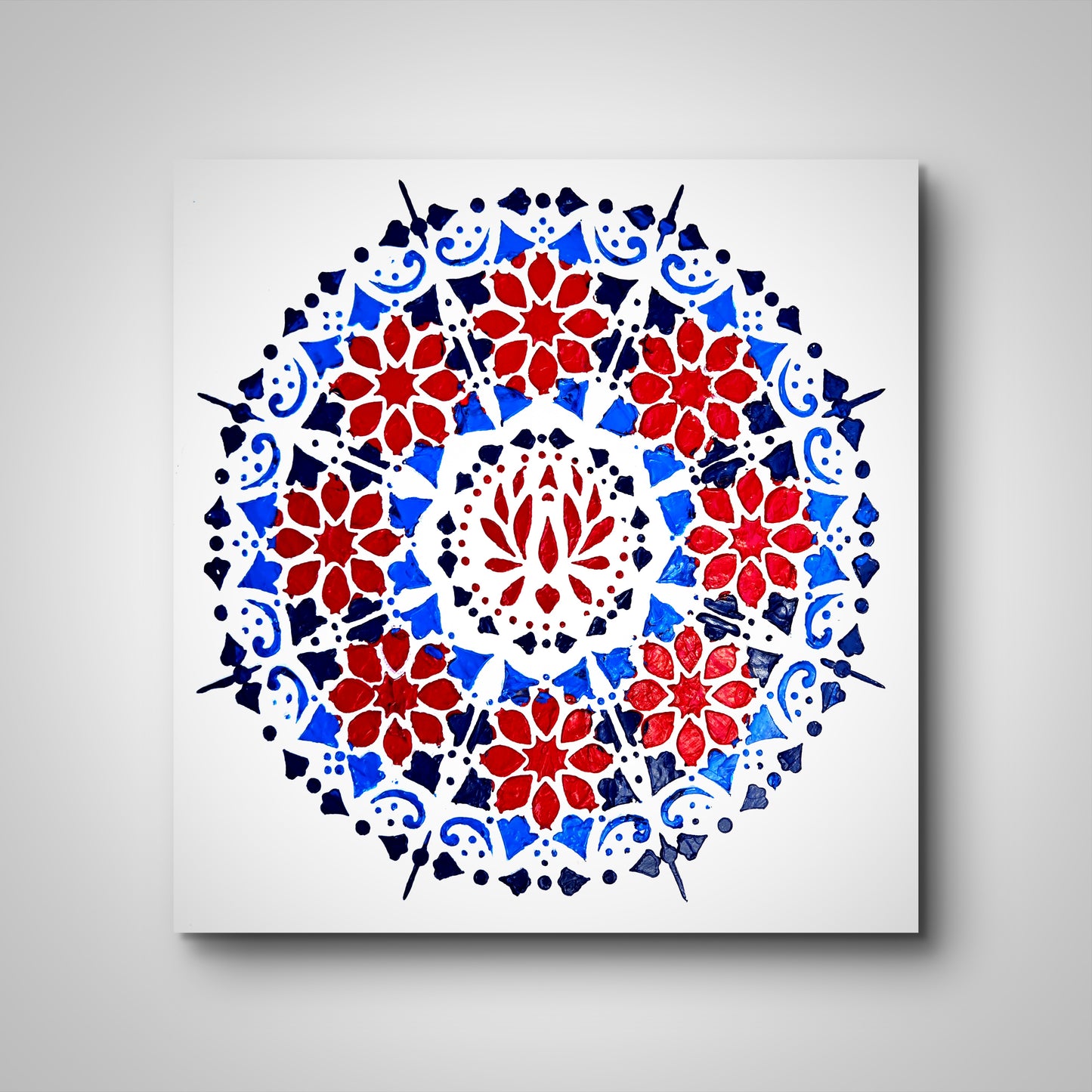 Island Medallion - Original Wall Art on Gallery Wrapped Canvas