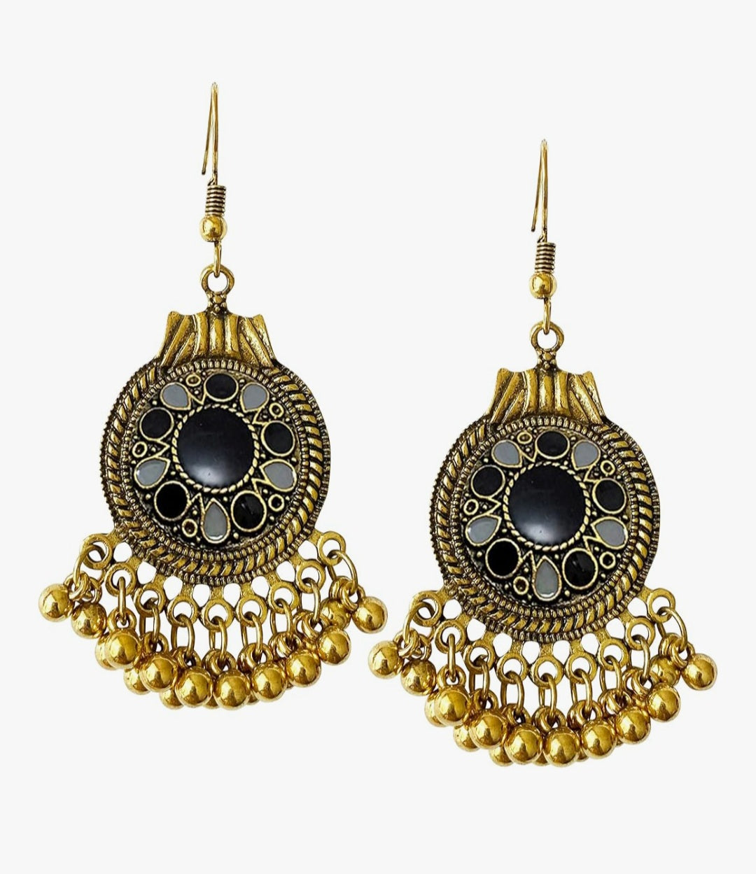 ROYAL DUSK STATEMENT EARRINGS