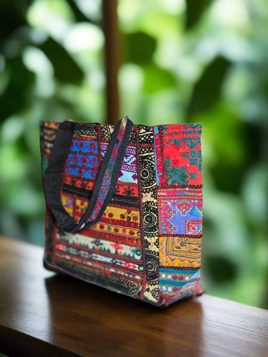 HANDCRAFTED EMBROIDERED LARGE BAGS