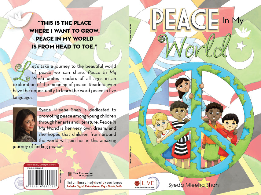 PEACE IN MY WORLD - CHILDREN'S BOOK HARDCOVER - JAG Universal Collection