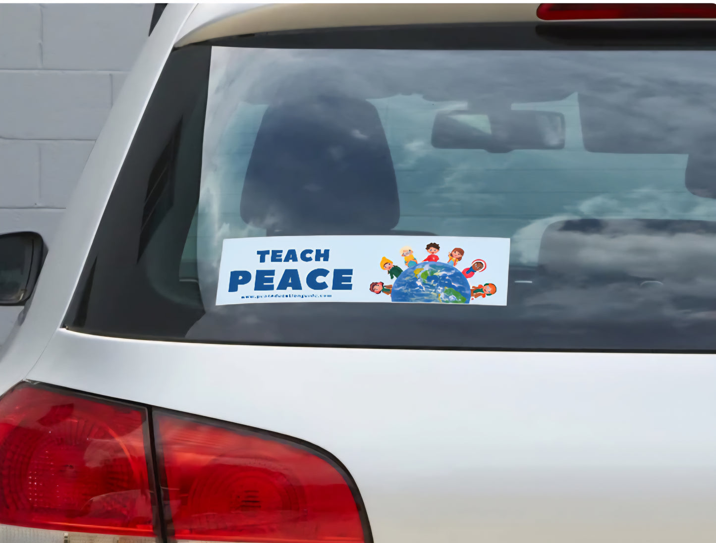 TEACH PEACE Bumper Stickers