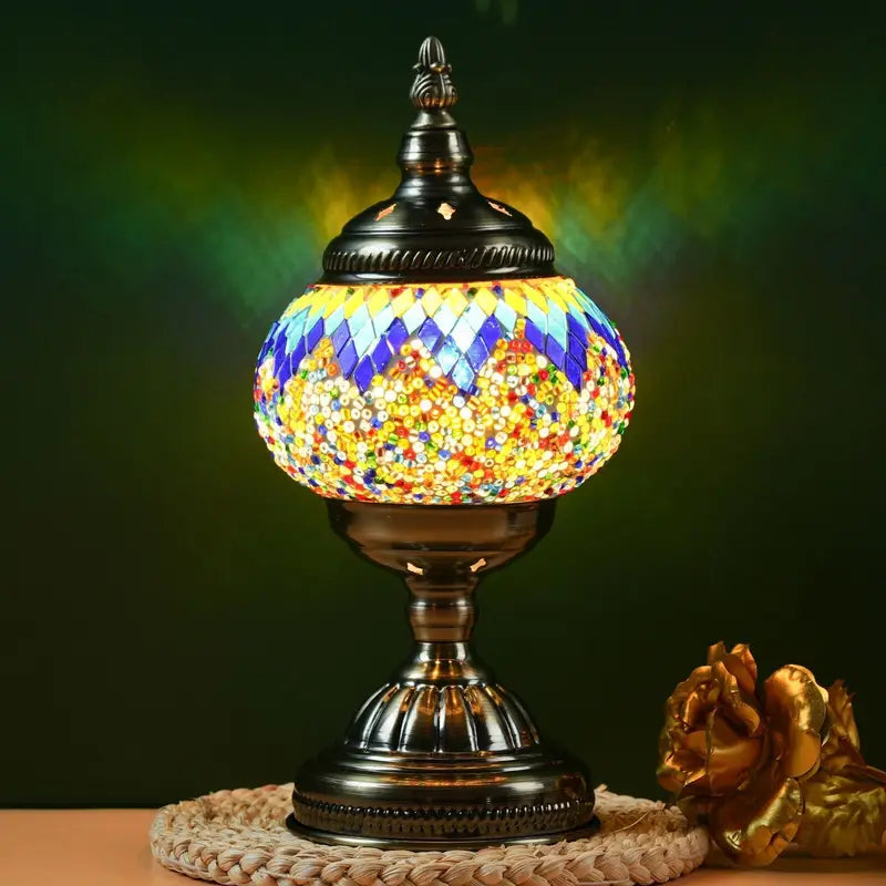 TURKISH MOSIAC TABLE LAMPS - HANDCRAFTED - JAG Universal Collection 