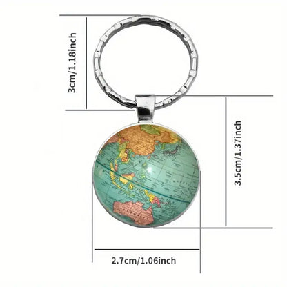 WORLD TRAVELER KEYCHAIN