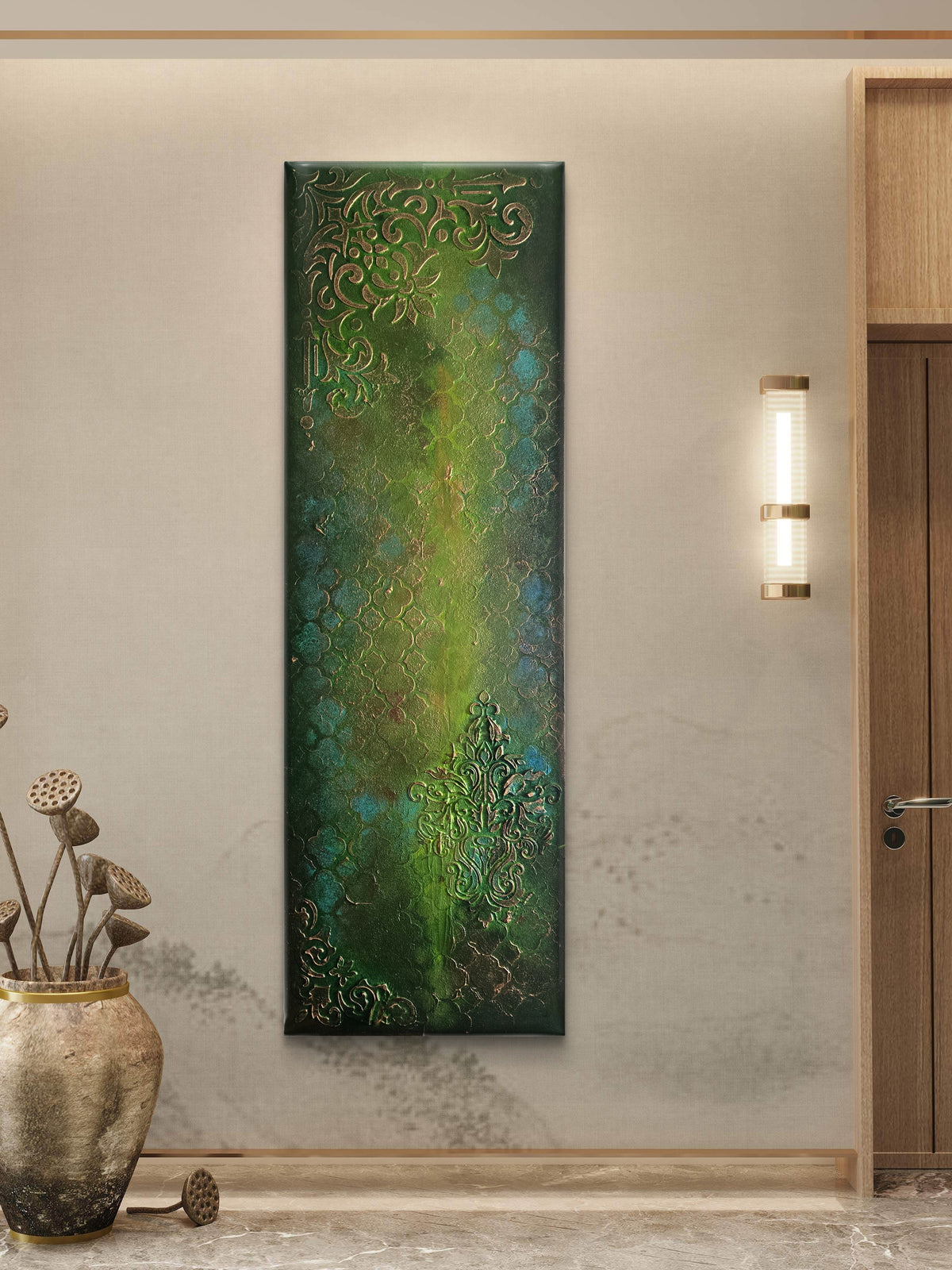 Secret Oasis - Original Art on Gallery Wrapped Canvas