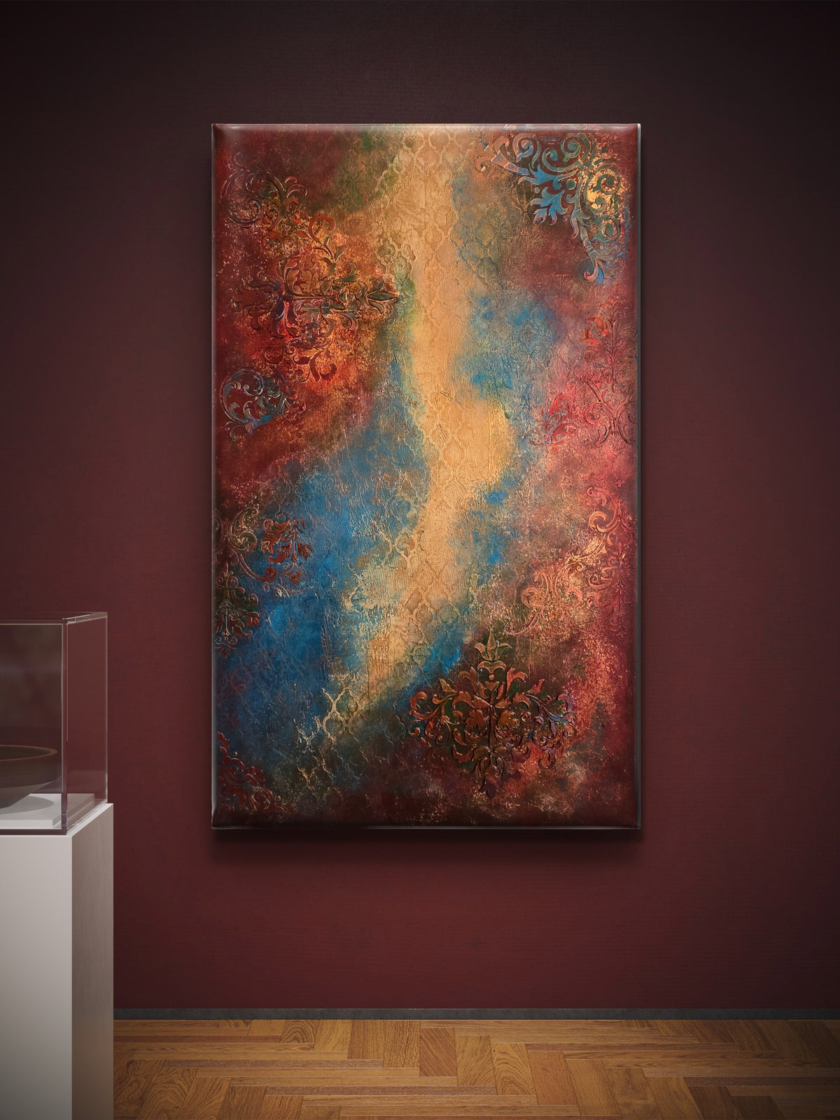 Golden Passage - Original Art on Gallery Wrapped Canvas