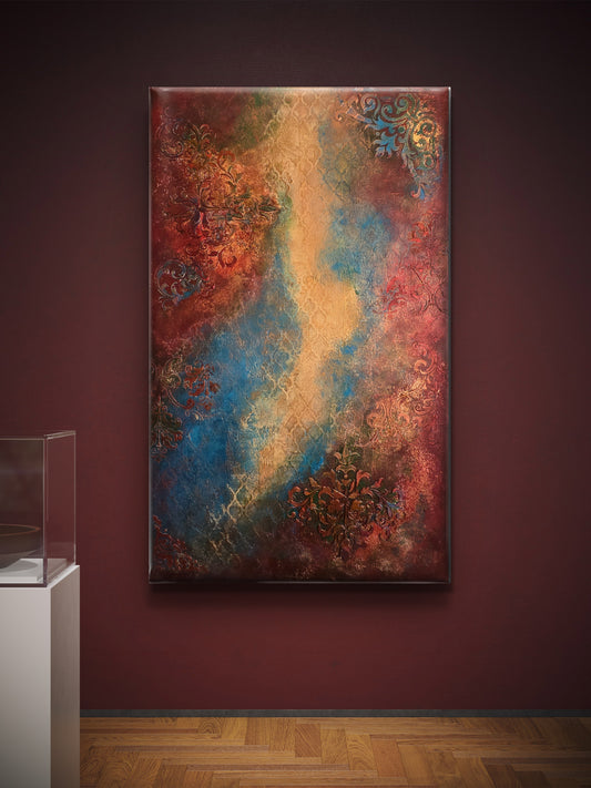 Golden Passage - Original Art on Gallery Wrapped Canvas