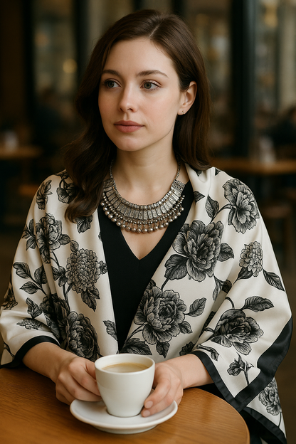 WOMEN'S LUXURY SATIN SCARVES/ WRAPS - JAG Universal Collection 
