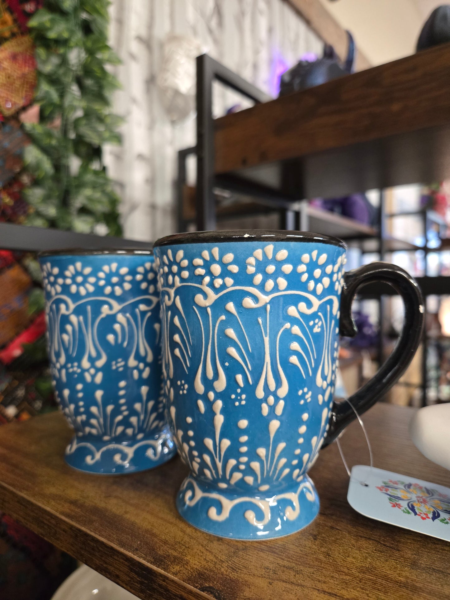 TURKISH HANDCRAFTED MUG - BLUE