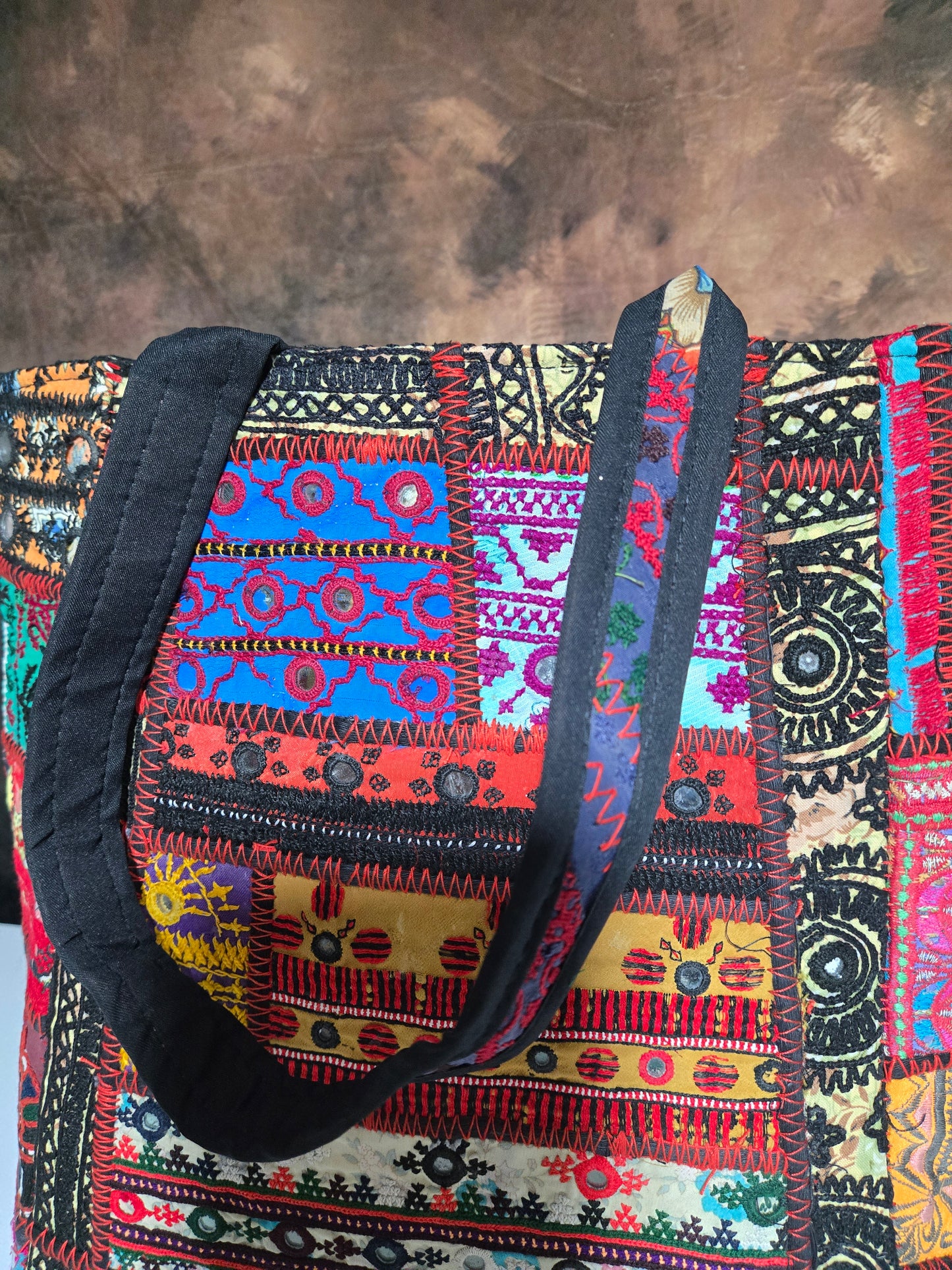 HANDCRAFTED EMBROIDERED LARGE BAGS