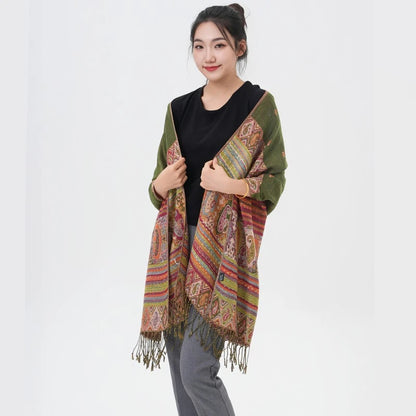 PAISLEY PRINT, ORIENTAL DESIGNS PASHMINA SCARVES/ SHAWLS - JAG Universal Collection 