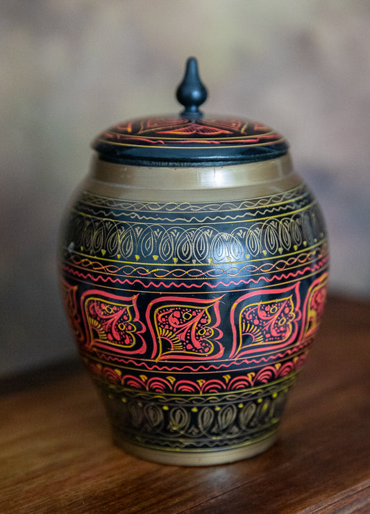 PUNJABI DESIGN HANDCRAFTED AND PAINTED WOODEN GIFT BOXES - JAG Universal Collection 