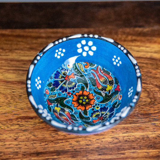 TURKISH PINCH/DIP BOWL - HAND PAINTED - JAG Universal Collection 