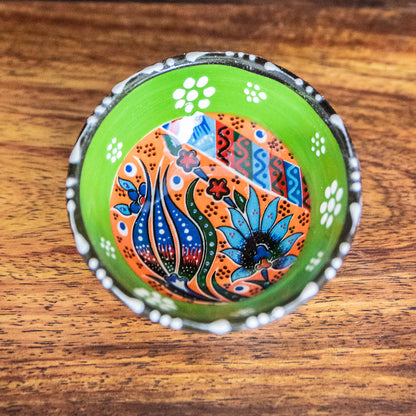 TURKISH PINCH/DIP BOWL - HAND PAINTED - JAG Universal Collection 