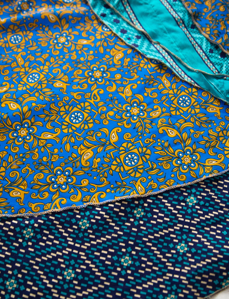 WOMEN'S SILK WRAP INDIAN SARI SKIRTS - JAG Universal Collection 
