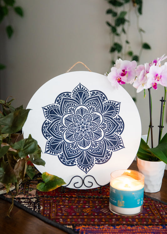 INTRICATE DESIGN MANDALA WALL ARTWORK - HANDCRAFTED - JAG Universal Collection 