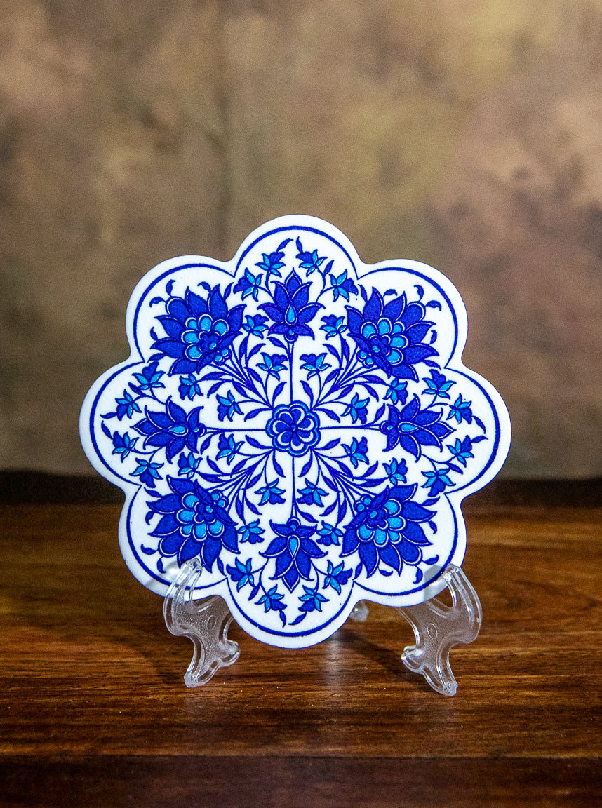 TURKISH TRIVET HANDCRAFTED CERAMIC DISH COASTER - JAG Universal Collection 