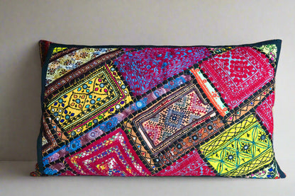RAJASTHANI DESIGNED PILLOW CASES - REGULAR SIZE - SET OF 2 - JAG Universal Collection 