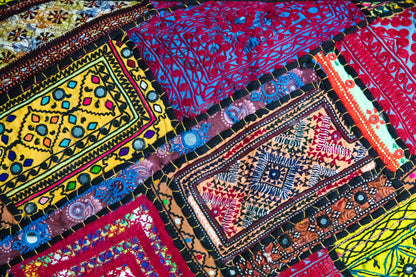 RAJASTHANI DESIGNED PILLOW CASES - REGULAR SIZE - SET OF 2 - JAG Universal Collection 