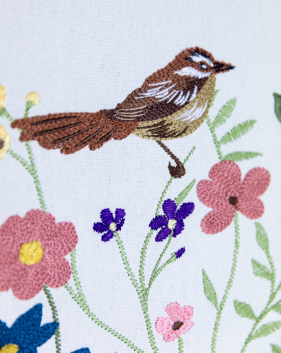 Wildflower Meadow Embroidered Wall Art