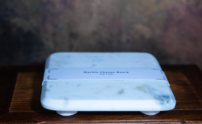 White Marble Cheese Board