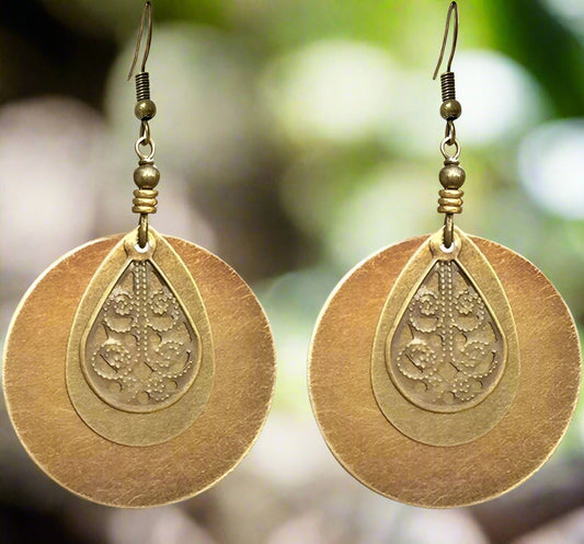 BOHEMIAN VINTAGE HANDMADE EARRINGS - JAG Universal Collection 