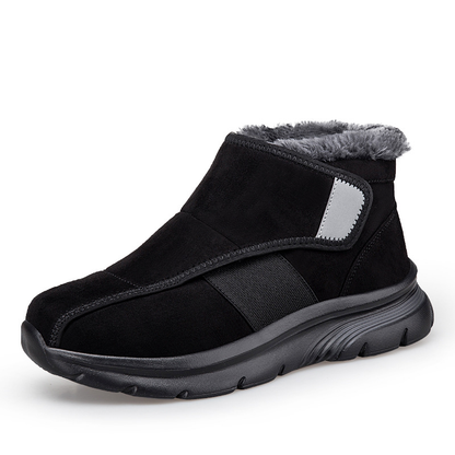 Winter Fashion Warm Fleece-Lined High-Top Cotton Shoes for Women Elderly and Mothers