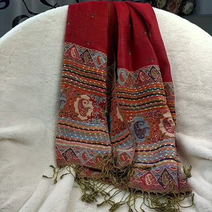 PAISLEY PRINT, ORIENTAL DESIGNS PASHMINA SCARVES/ SHAWLS