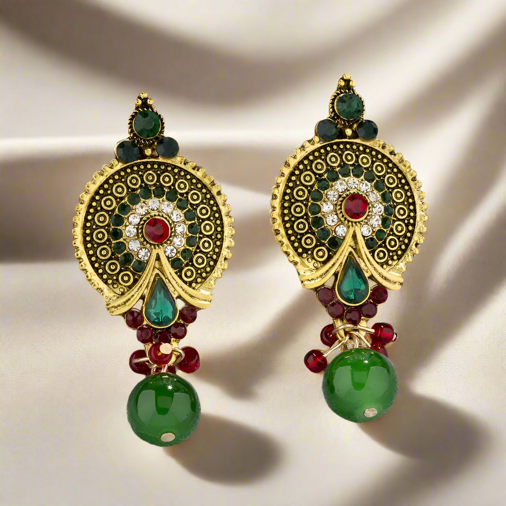 ROYAL HERITAGE DANGLE EARRINGS