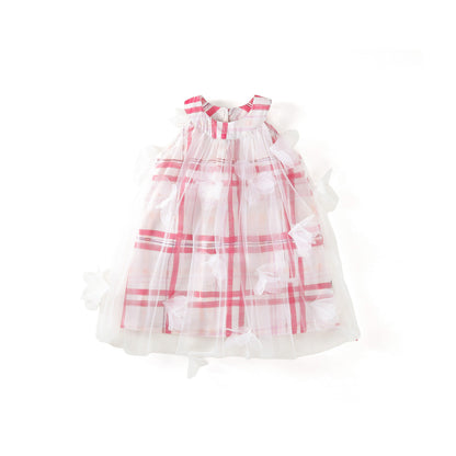 Cute Checkered Dress for Kids
