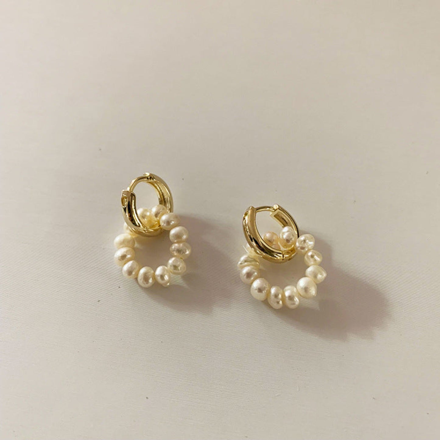 Freshwater Pearl Detachable Huggie Earrings – Two Looks in One