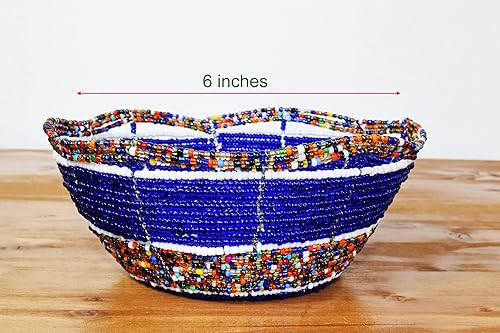 AFRICAN BEADED BOWLS - HANDCRAFTED - JAG Universal Collection 