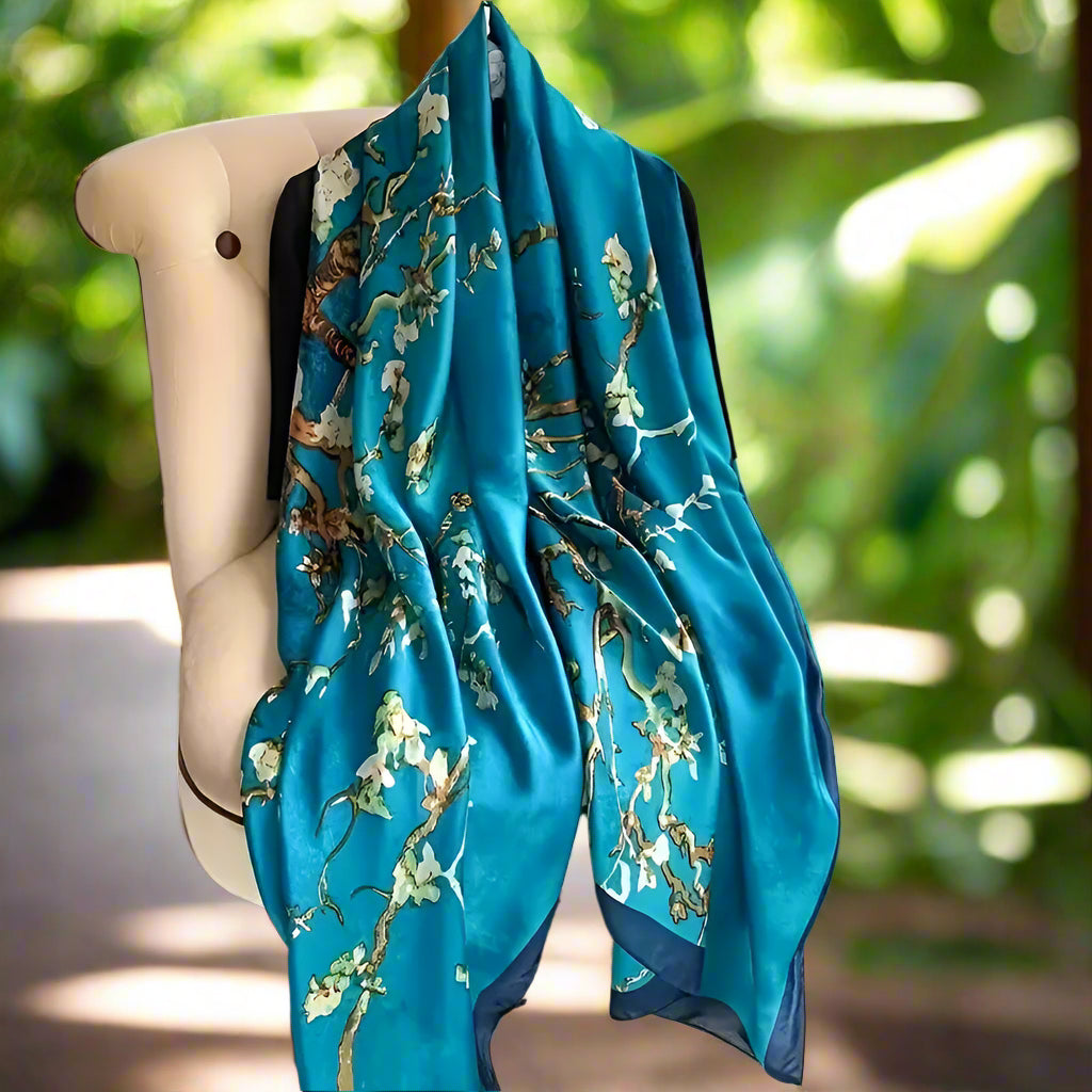 WOMEN'S LUXURY SATIN SCARVES/ WRAPS - JAG Universal Collection 