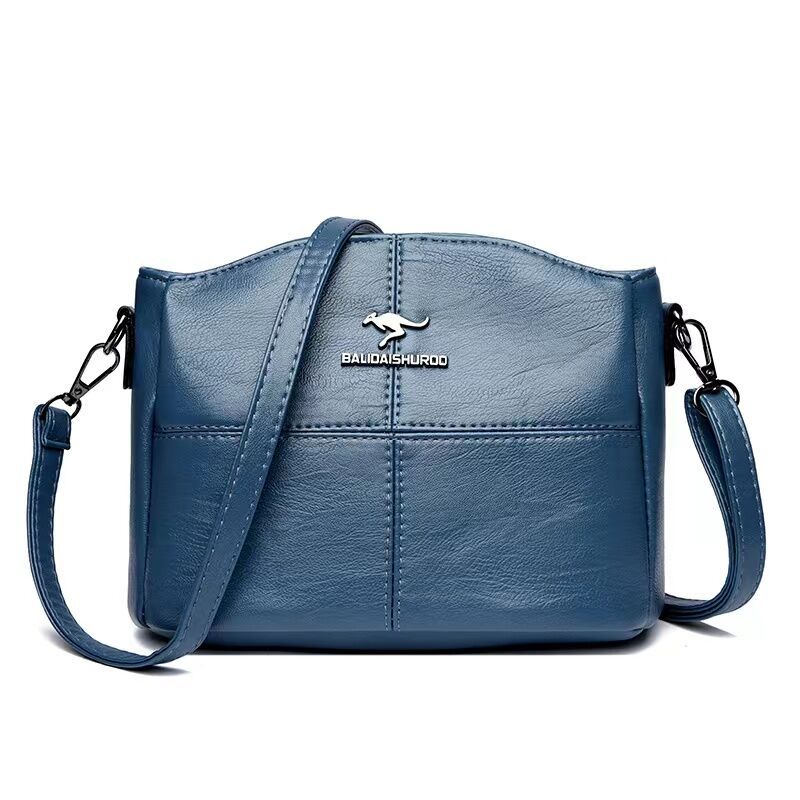 Splicing bag single shoulder crossbody bag