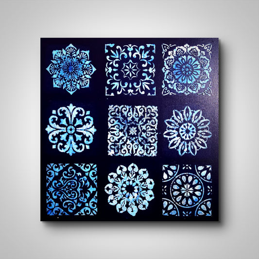 Aegean Rhapsody - Original Wall Art on Gallery Wrapped Canvas