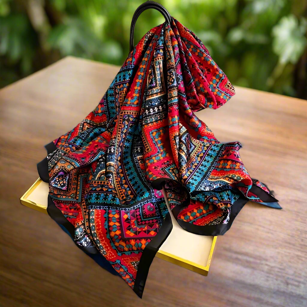 WOMEN'S LUXURY SATIN SCARVES/ WRAPS - JAG Universal Collection 