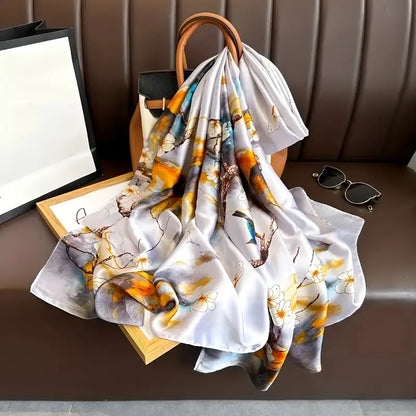 WOMEN'S LUXURY SATIN SCARVES/ WRAPS - JAG Universal Collection 