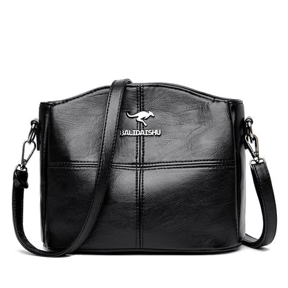 Splicing bag single shoulder crossbody bag