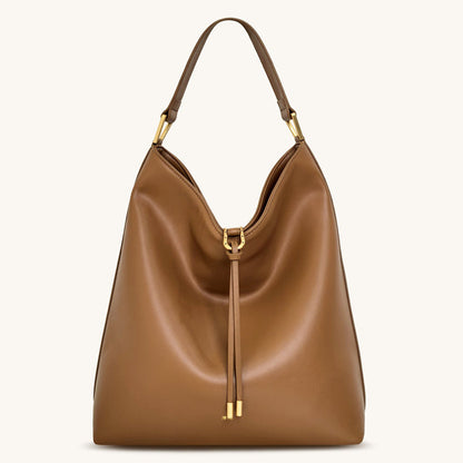 Suede Tote Bag for Women, Large Capacity Commute Crossbody Bucket Bag