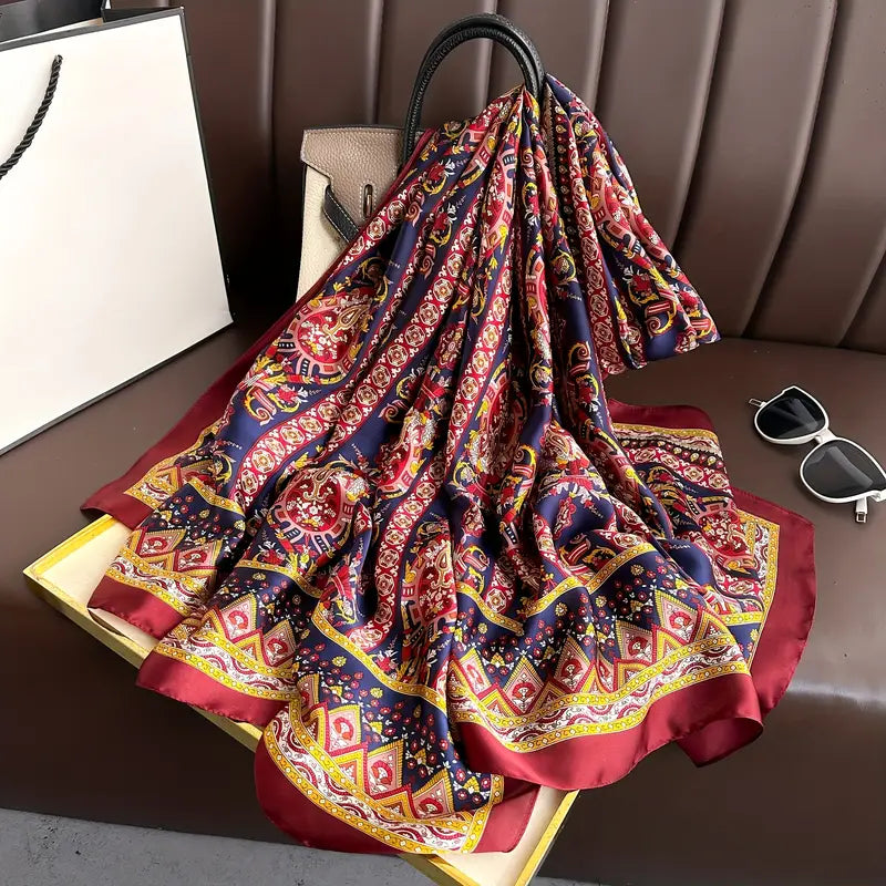 WOMEN'S LUXURY SATIN SCARVES/ WRAPS - JAG Universal Collection 