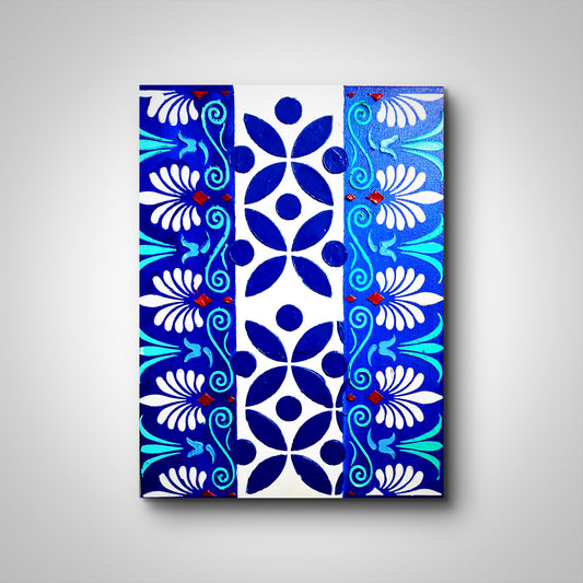 Island Bloom - Original Wall Art on Gallery Wrapped Canvas
