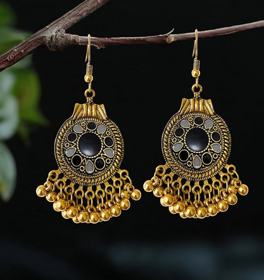 ROYAL DUSK STATEMENT EARRINGS